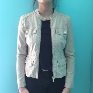 Michael kors tan fashion jacket